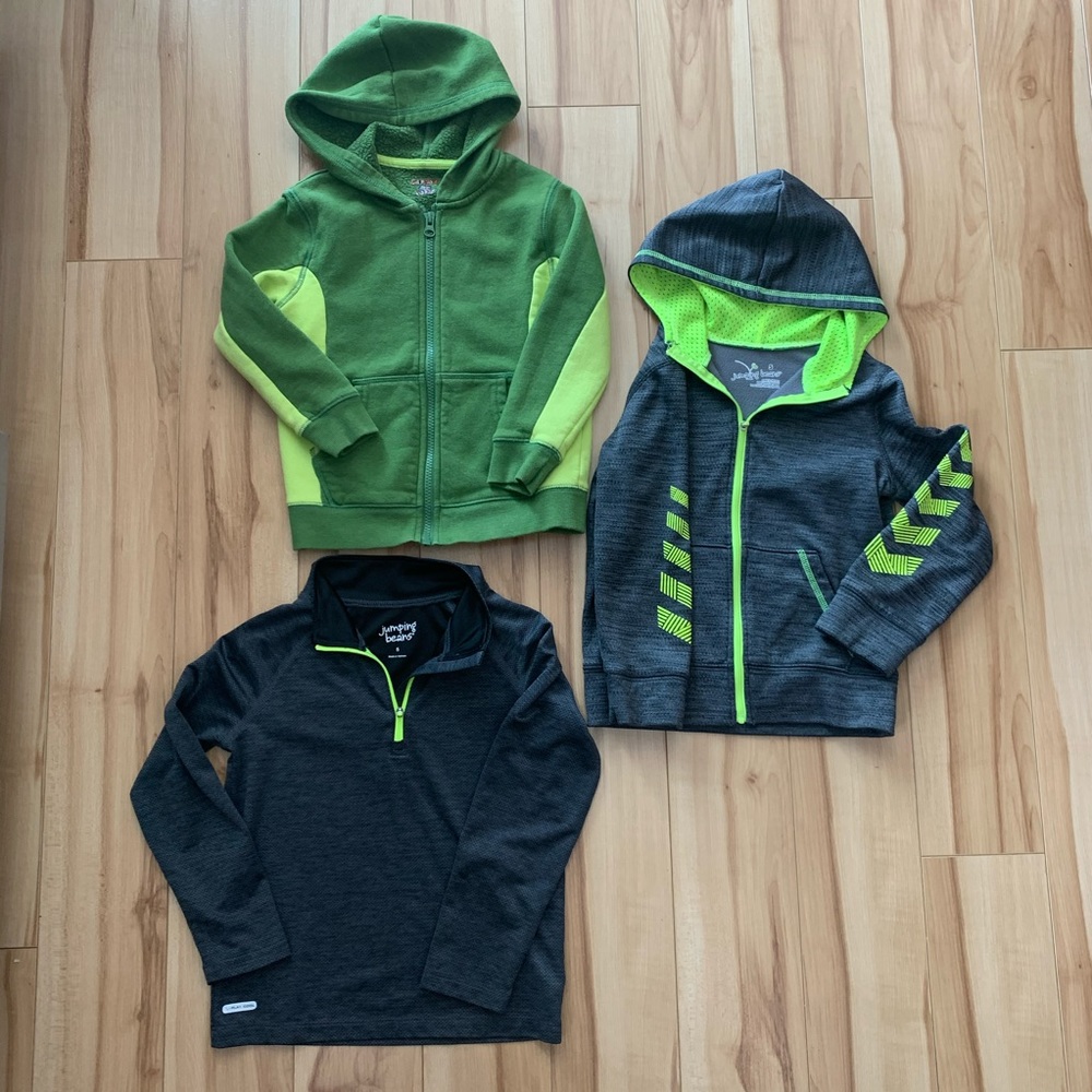 Boys Lightweight Spring Jackets / Hoodies